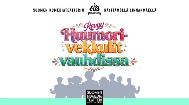 Huumorivekkulit vauhdissa -revyy – rakkaus voittaa kuitenkin