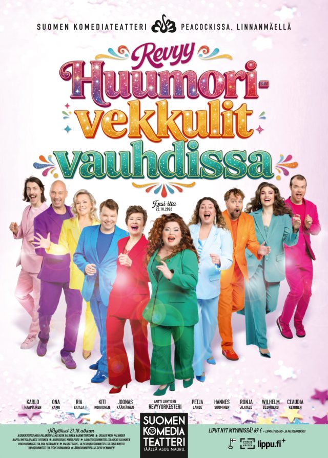 Huumorivekkulit vauhdissa -revyy